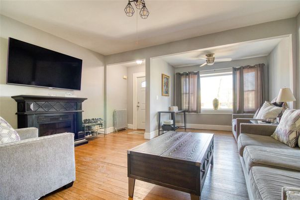 Fireplace, Interior, Living room, Wood Texture Flooring