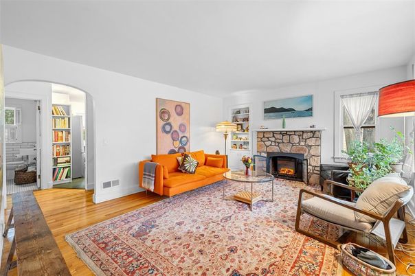 Fireplace, Interior, Living room, Wood Texture Flooring