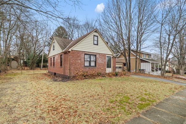Backyard, Exterior, Facade, Brick Facade, Tudor Revival