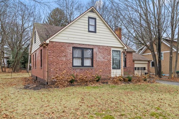 Exterior, Facade, Brick Facade, Tudor Revival