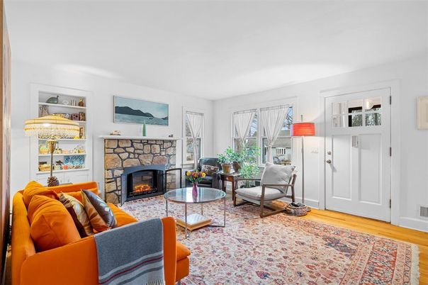 Fireplace, Interior, Living room, Wood Texture Flooring