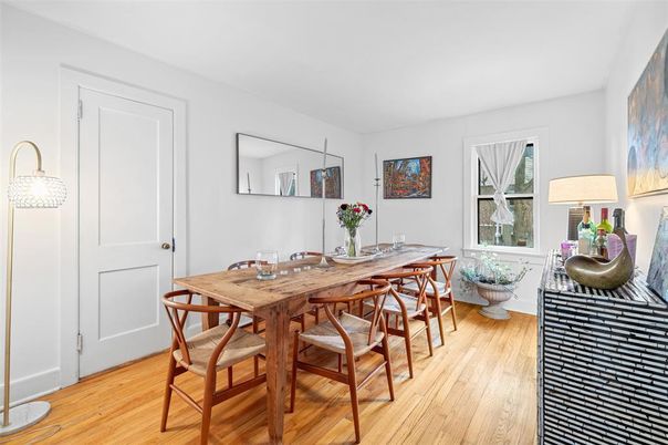 Dining room, Interior, Wood Texture Flooring