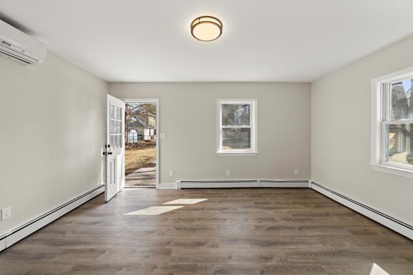 Empty room, Interior, Wood Texture Flooring