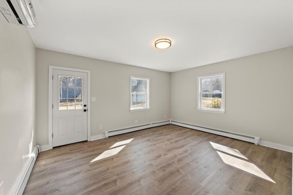 Empty room, Interior, Wood Texture Flooring