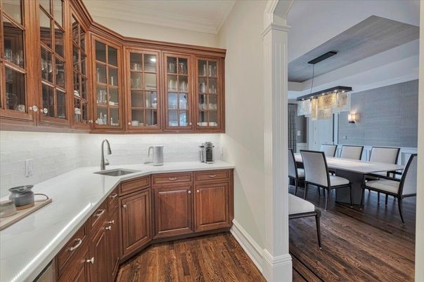 Chandelier, Dining room, Interior, Pendant Lights, Wood Texture Flooring