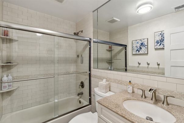 Bathroom, Glass Shower, Interior