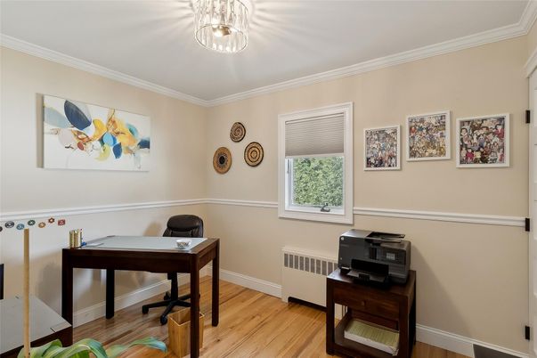Home Office, Interior, Wood Texture Flooring