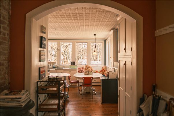 Interior, Pendant Lights, Wood Texture Flooring