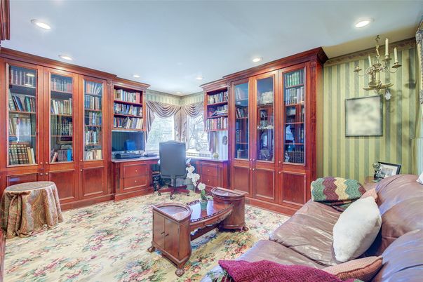 Home Office, Interior, Recessed Lighting