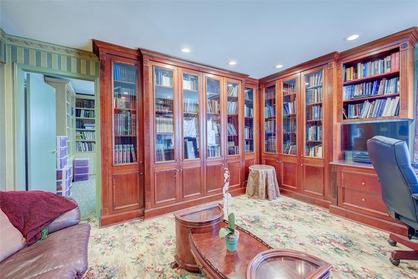 Home Office, Interior, Recessed Lighting