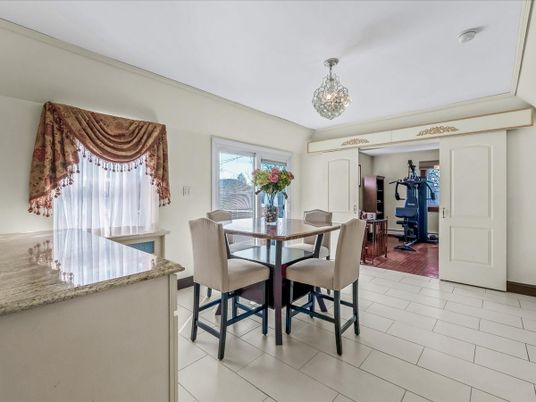 Dining room, Interior, Wood Texture Flooring