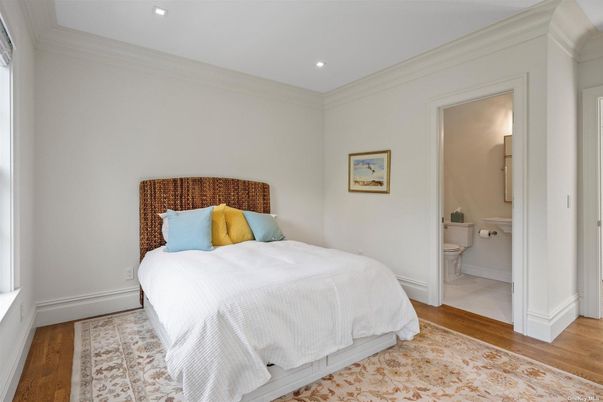 Bathroom, Bedroom, Interior, Recessed Lighting, Wood Texture Flooring