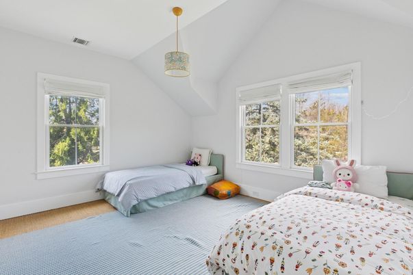 Bedroom, Interior, Pendant Lights