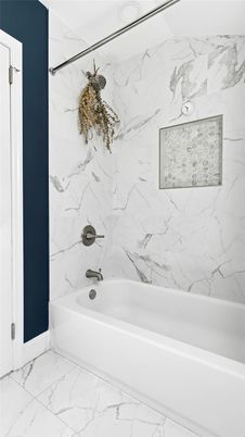Bathroom, Interior, Marble, Marble Walls