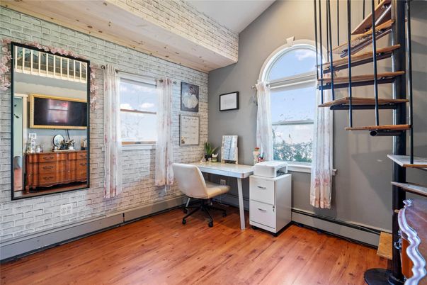 Home Office, Interior, Wood Texture Flooring