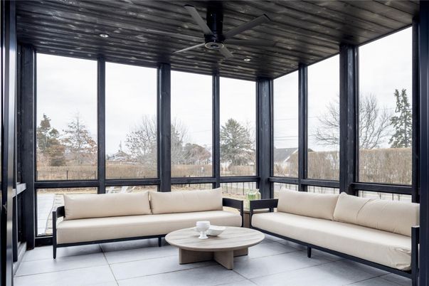 Interior, Living room, Recessed Lighting, Sun Room