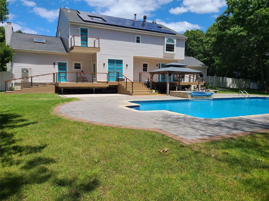 Backyard, Exterior, Pool, Solar Panels
