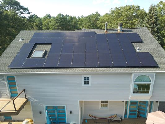 Exterior, Solar Panels