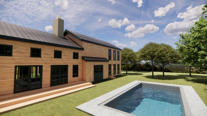 Backyard, Exterior, Pool, Solar Panels