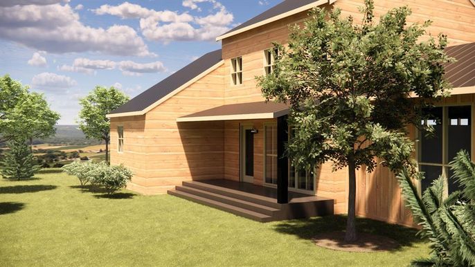Backyard, Exterior