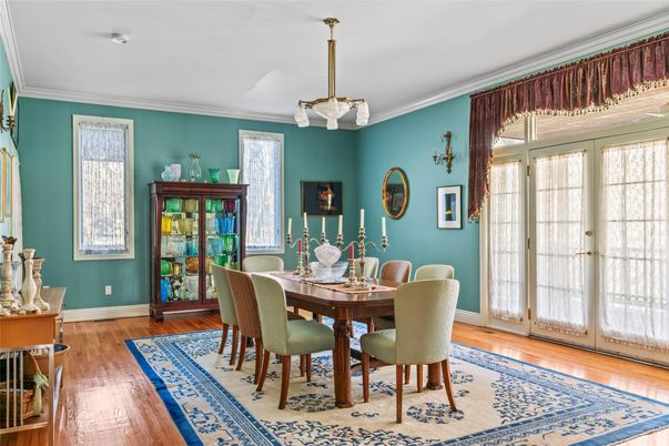 Dining room, Interior, Wood Texture Flooring