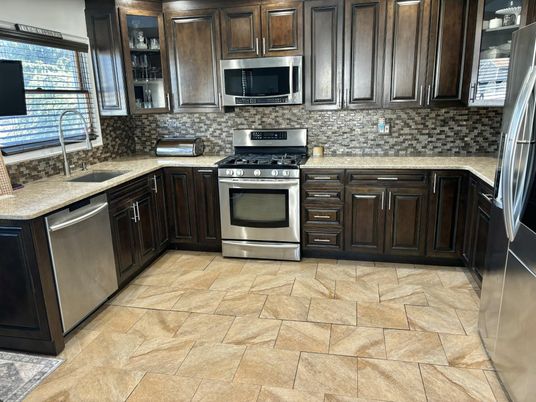 Interior, Kitchen, Stainless Steel Appliances