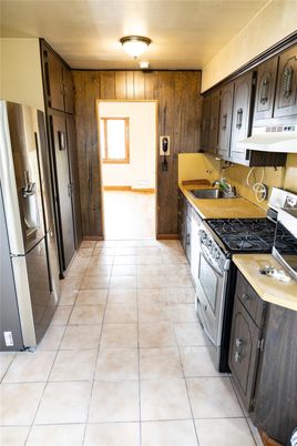 Interior, Kitchen, Wooden Walls
