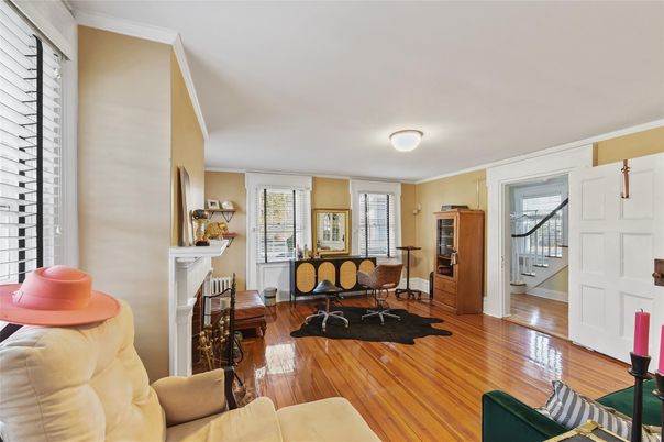 Fireplace, Interior, Wood Texture Flooring