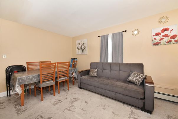 Dining room, Interior, Marble