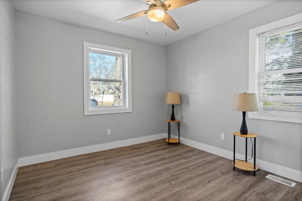Empty room, Interior, Wood Texture Flooring