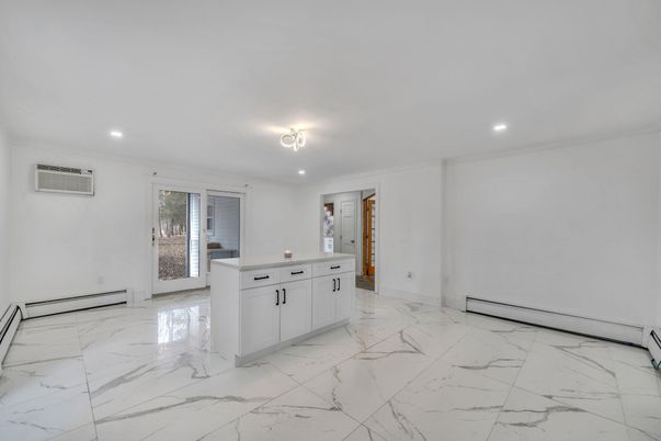 Interior, Kitchen, Marble, Recessed Lighting