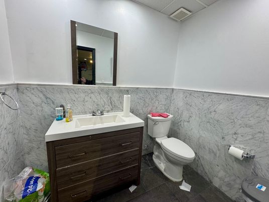 Bathroom, Interior, Marble Walls