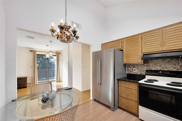 Chandelier, Interior, Kitchen, Pendant Lights, Wood Texture Flooring