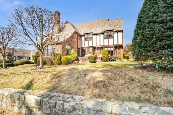 Backyard, Exterior, Facade, Brick Facade, Tudor Revival