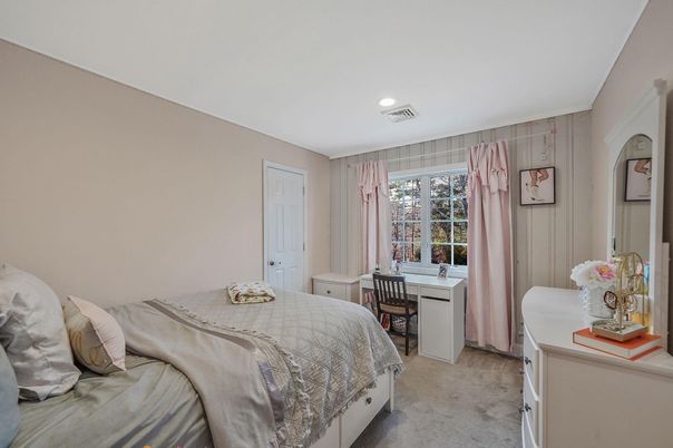 Bedroom, Home Office, Interior, Recessed Lighting