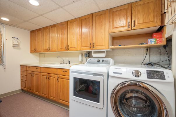 Interior, Recessed Lighting, Washer