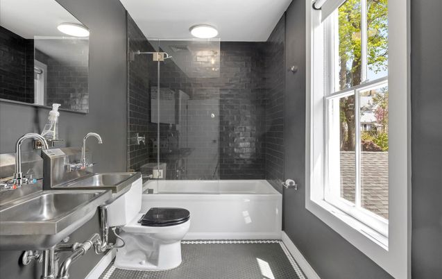 Bathroom, Glass Shower, Interior