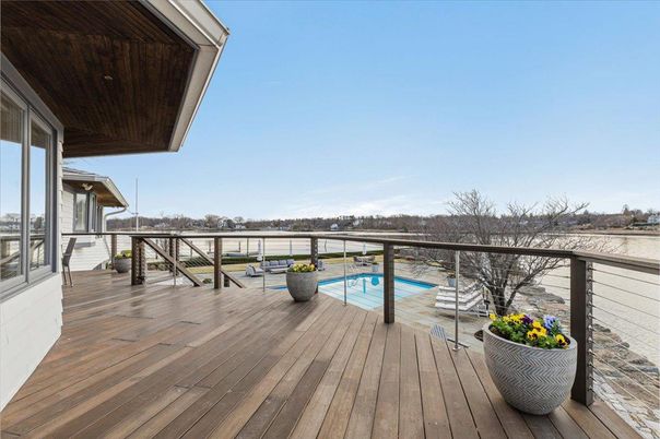 Exterior, Wood Texture Flooring