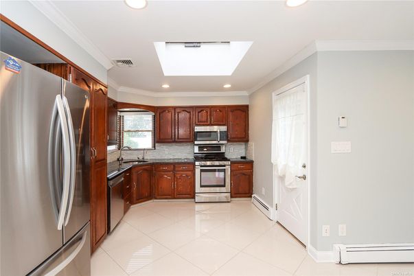 Interior, Kitchen, Recessed Lighting, Stainless Steel Appliances