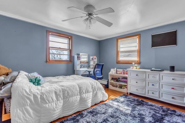 Bedroom, Home Office, Interior, Wood Texture Flooring