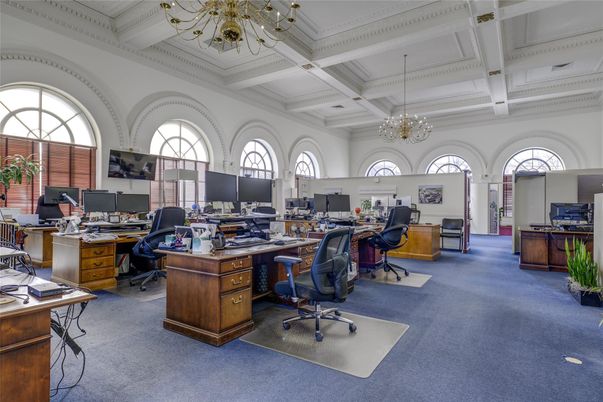 Chandelier, Home Office, Interior