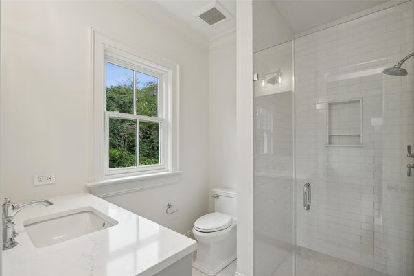 Bathroom, Glass Shower, Interior