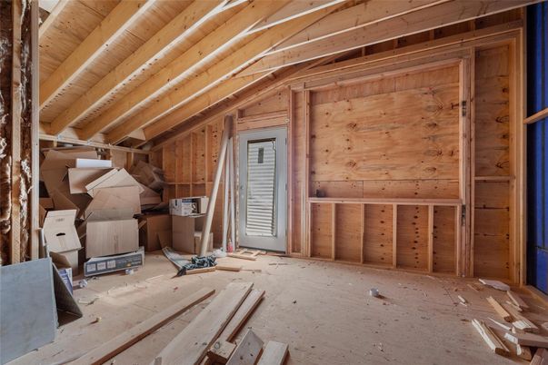Empty room, Interior, Wooden Beams, Wooden Ceilings, Wooden Walls