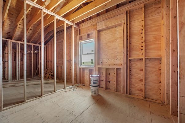 Empty room, Interior, Wooden Beams, Wooden Ceilings, Wood Texture Flooring, Wooden Walls