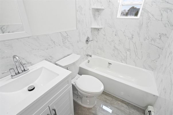 Bathroom, Interior, Marble Walls