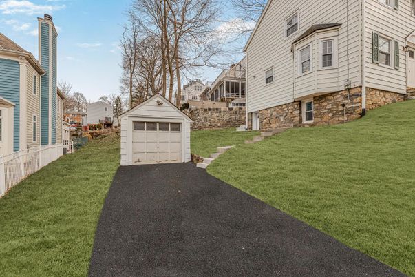 Backyard, Detached Garage, Exterior