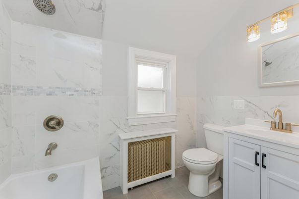Bathroom, Interior, Marble Walls