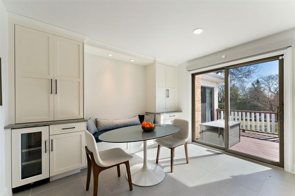 Dining room, Interior, Recessed Lighting