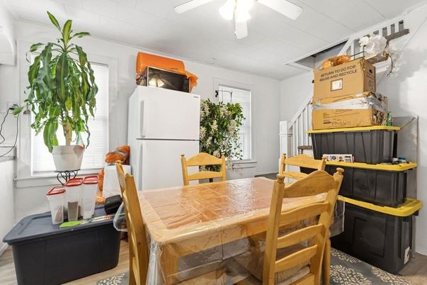 Dining room, Interior, Wood Texture Flooring