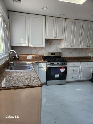 Interior, Kitchen, Marble, Recessed Lighting